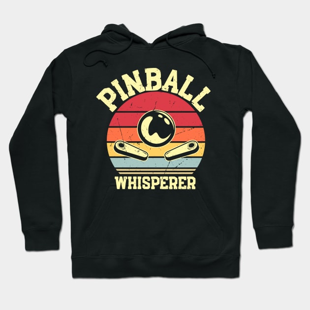 Pinball Retro Gamer Gamer Hoodie by Realfashion